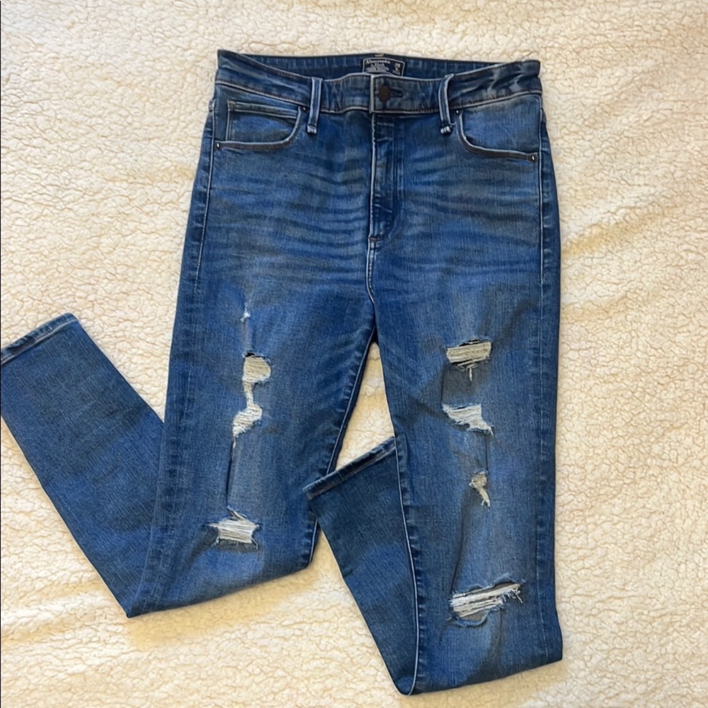Abercrombie & Fitch Simone High Rise Super Skinny Jeans